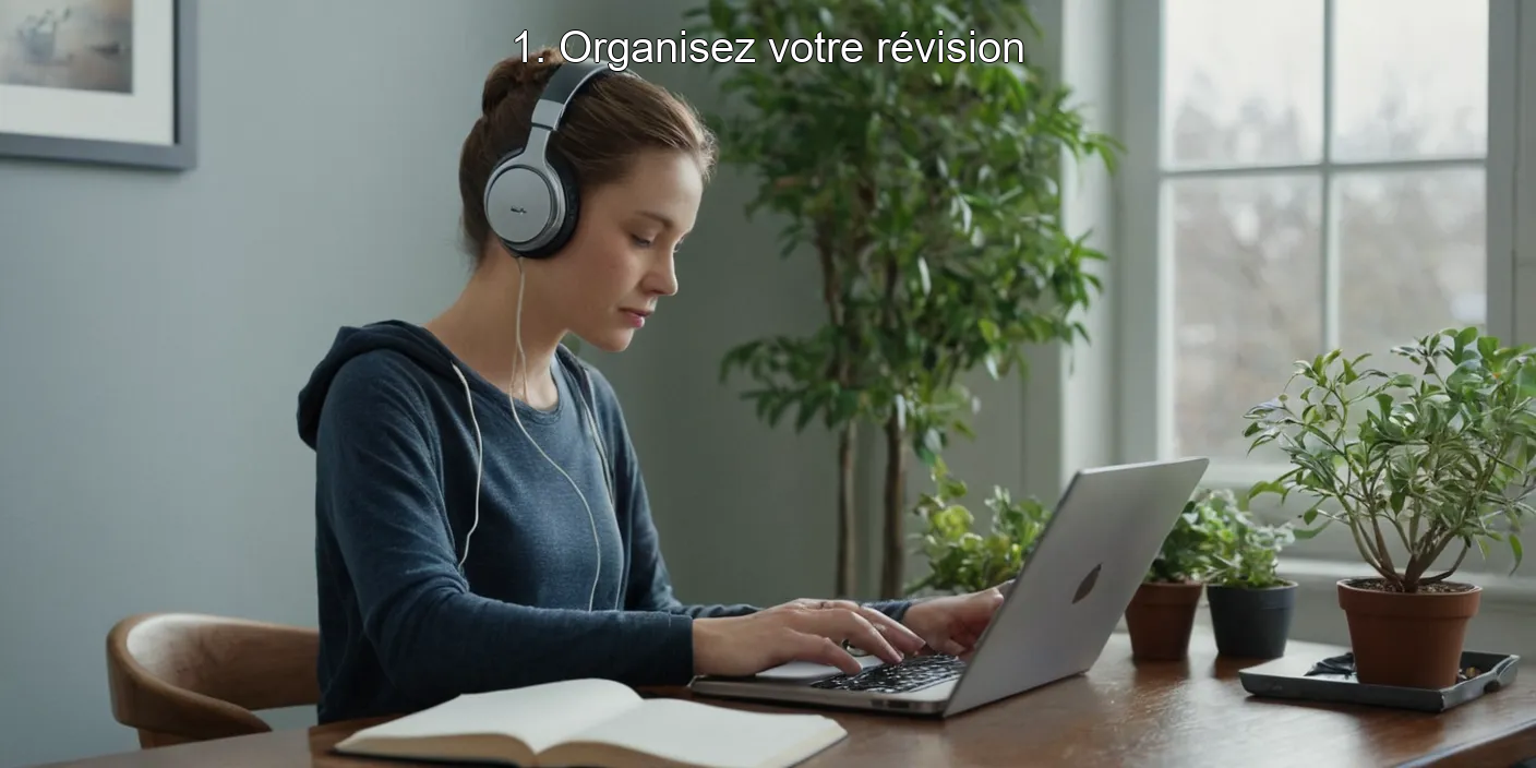 1. Organisez votre révision