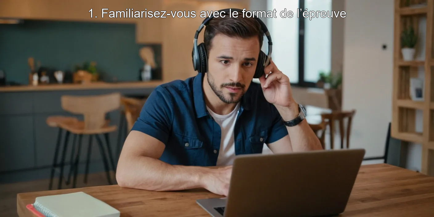 1. Familiarisez-vous avec le format de l’épreuve