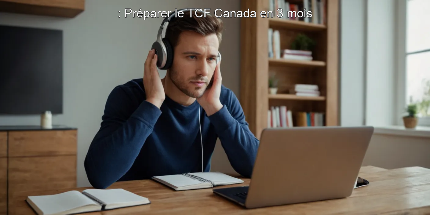 : Préparer le TCF Canada en 3 mois