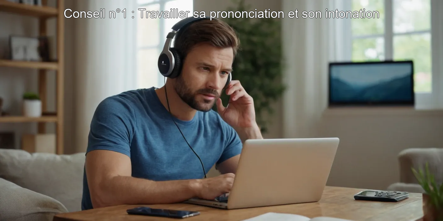 Conseil n°1 : Travailler sa prononciation et son intonation