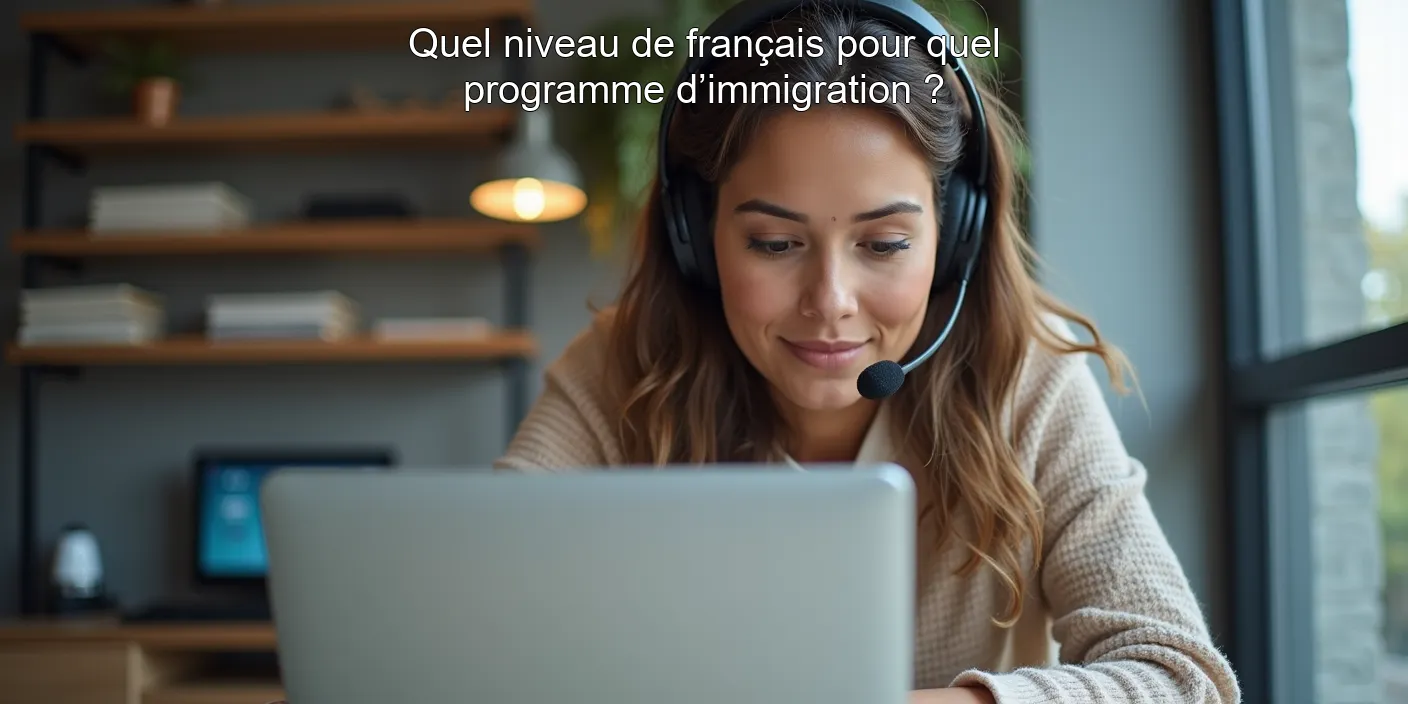 Quel niveau de français pour quel programme d’immigration ?