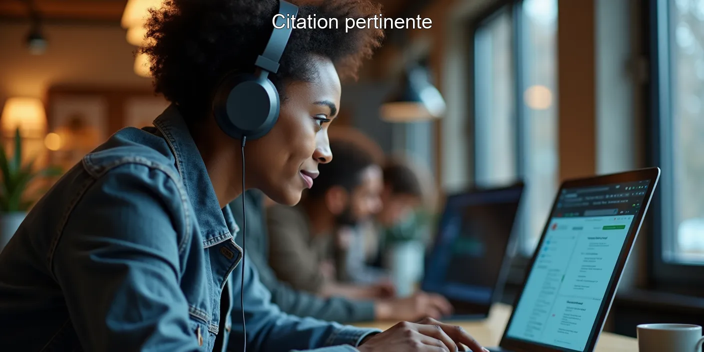 Citation pertinente