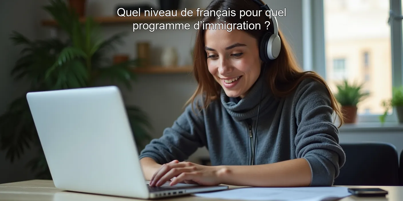 Quel niveau de français pour quel programme d’immigration ?
