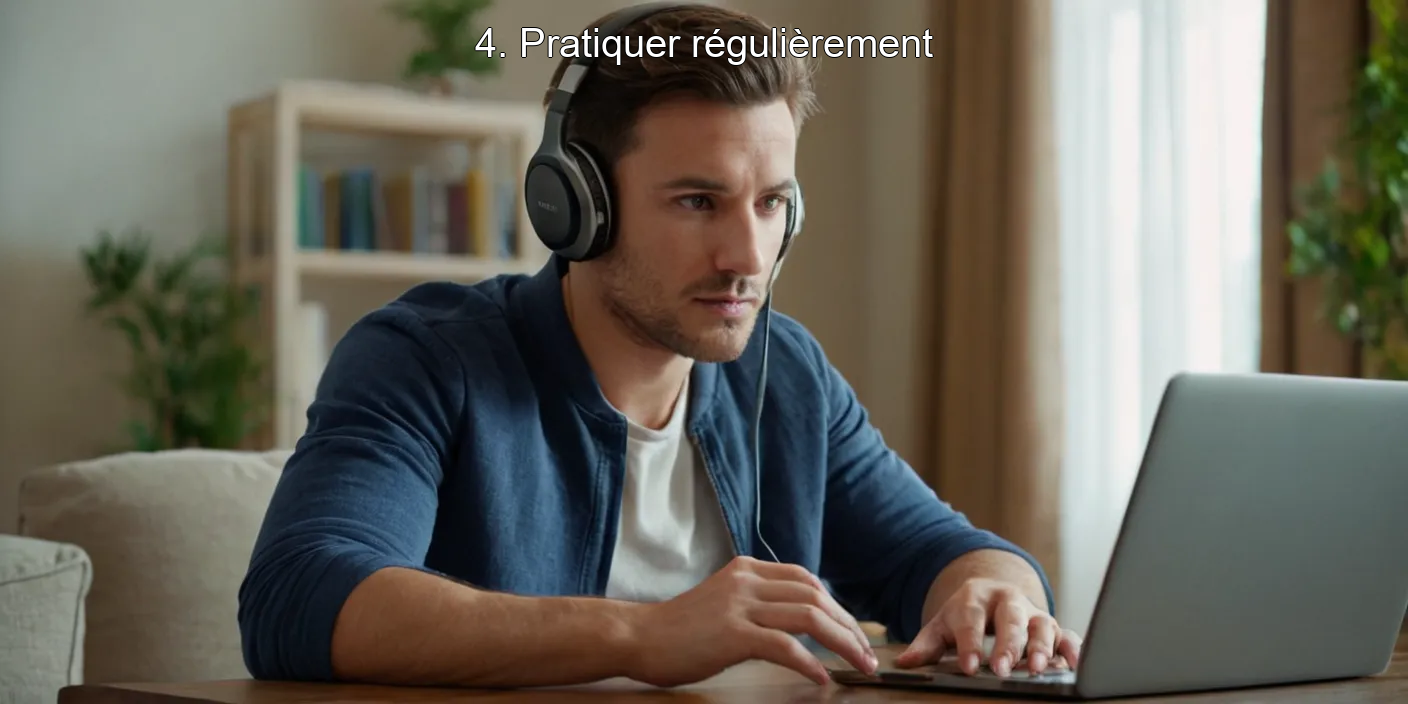 4. Pratiquer régulièrement