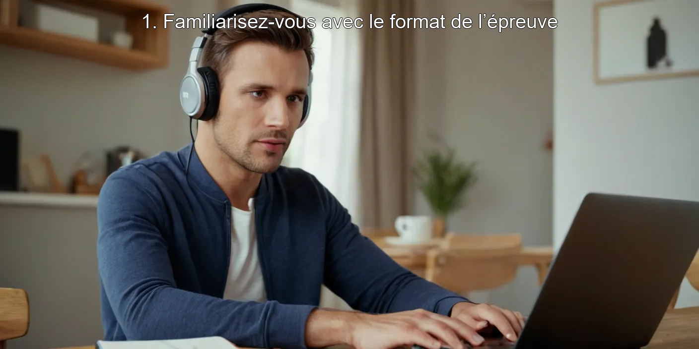 1. Familiarisez-vous avec le format de l’épreuve