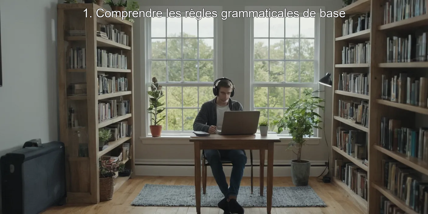1. Comprendre les règles grammaticales de base