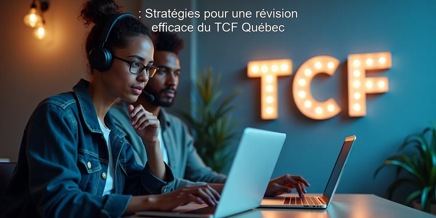 : Stratégies pour une révision efficace du TCF Québec