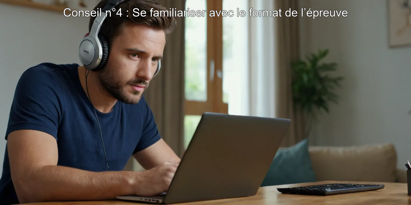 Conseil n°4 : Se familiariser avec le format de l’épreuve