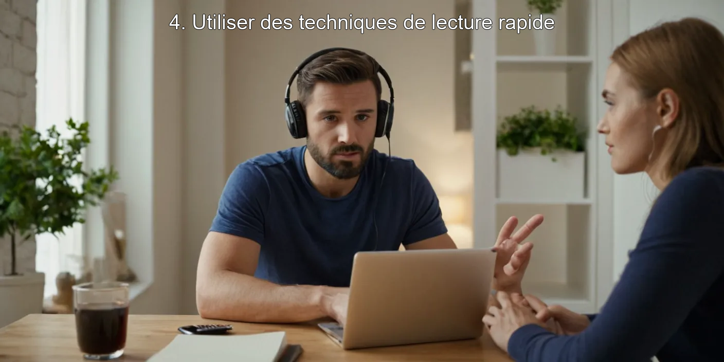 4. Utiliser des techniques de lecture rapide