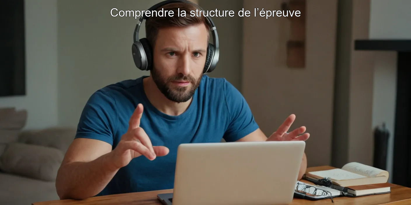 Comprendre la structure de l’épreuve