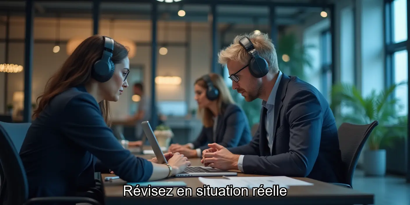 Simulations d’examen en conditions réelles