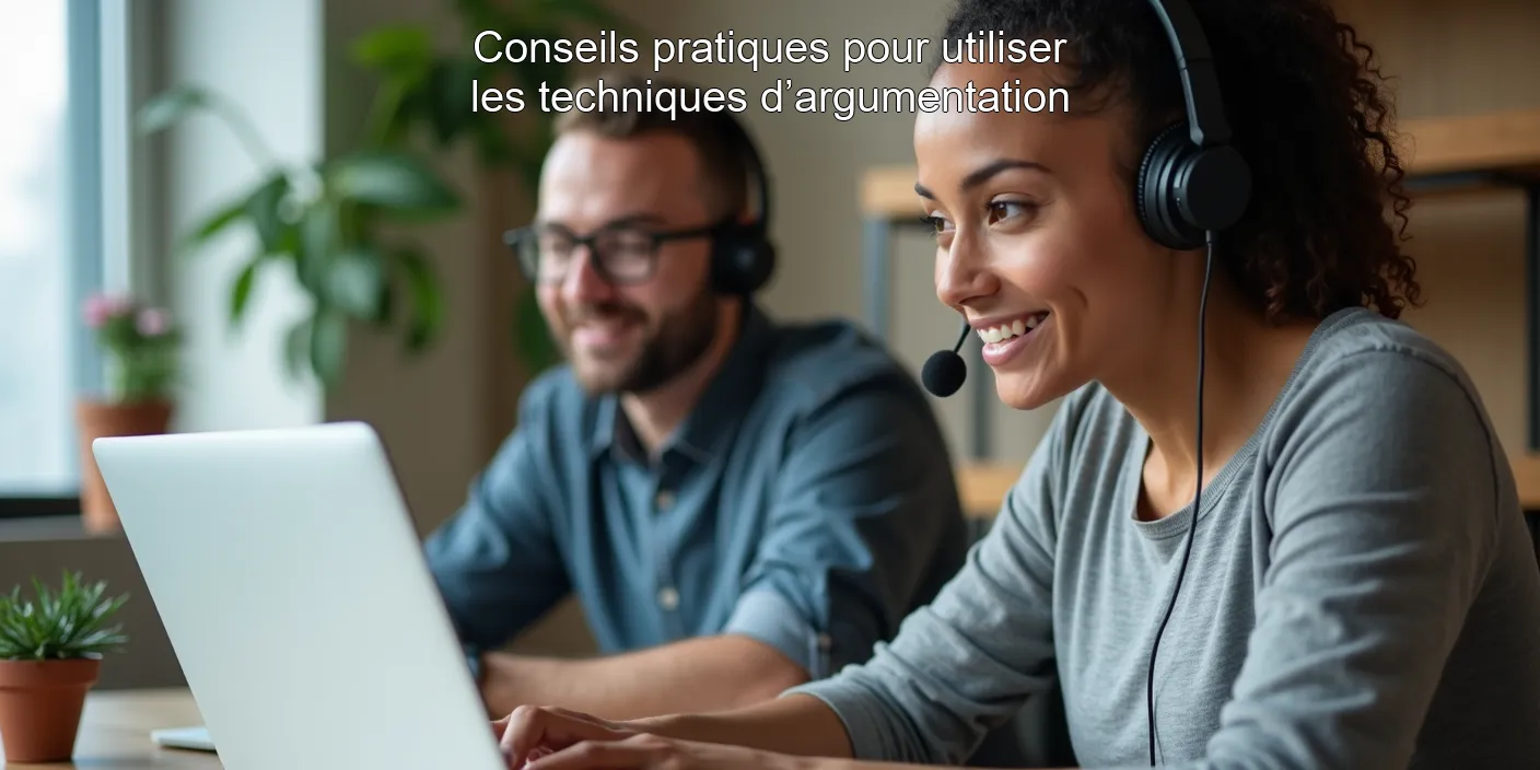 Conseils pratiques pour utiliser les techniques d’argumentation