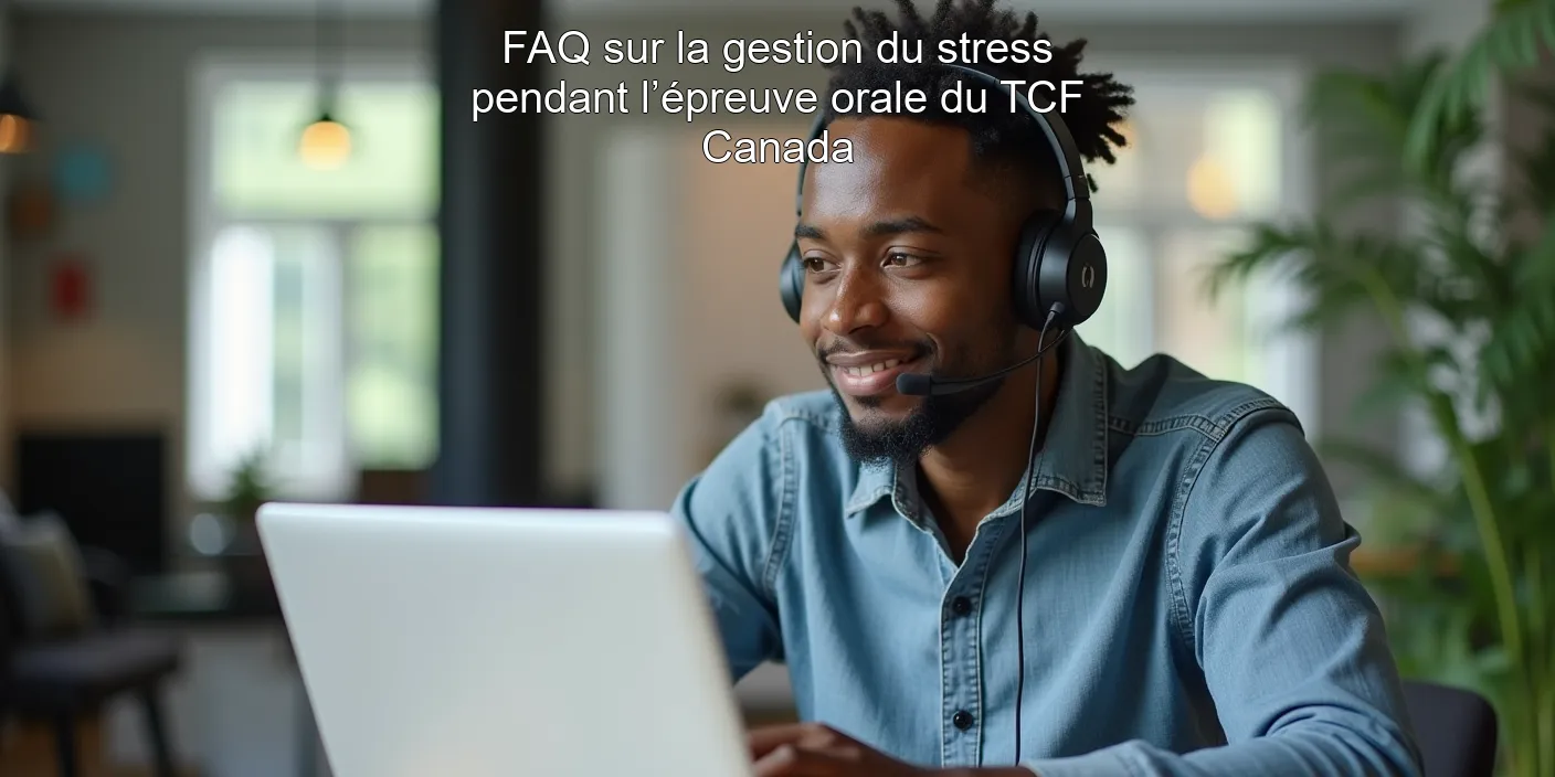 FAQ sur la gestion du stress pendant l’épreuve orale du TCF Canada