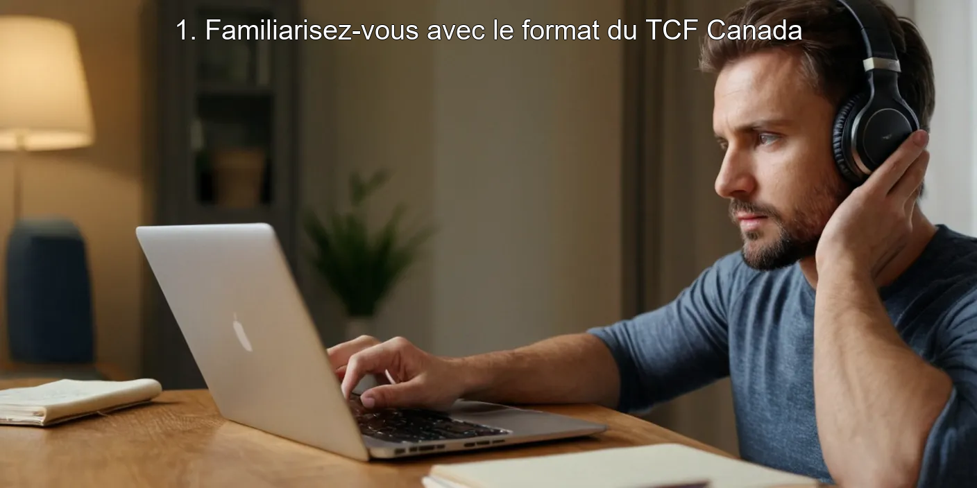 1. Familiarisez-vous avec le format du TCF Canada