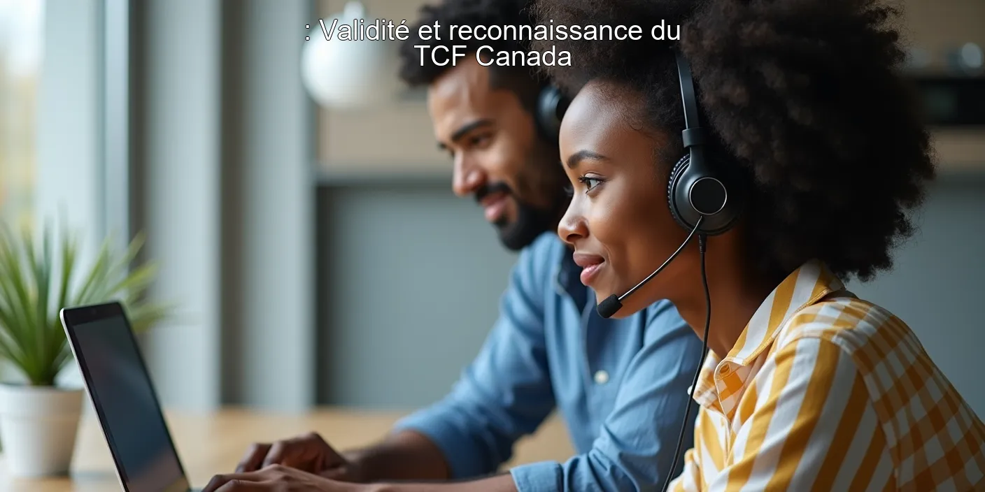 : Validité et reconnaissance du TCF Canada