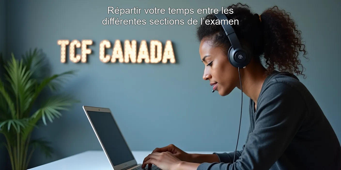 Répartir votre temps entre les différentes sections de l’examen