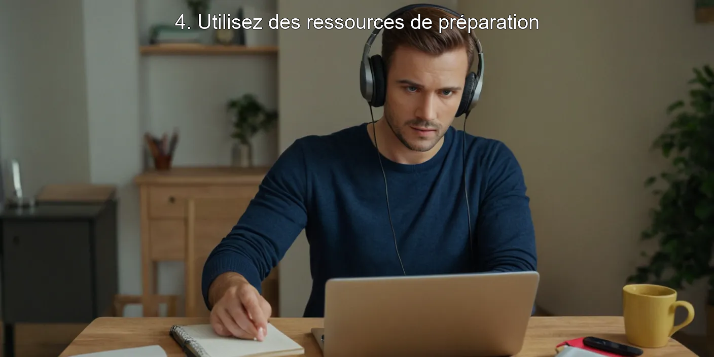 4. Utilisez des ressources de préparation