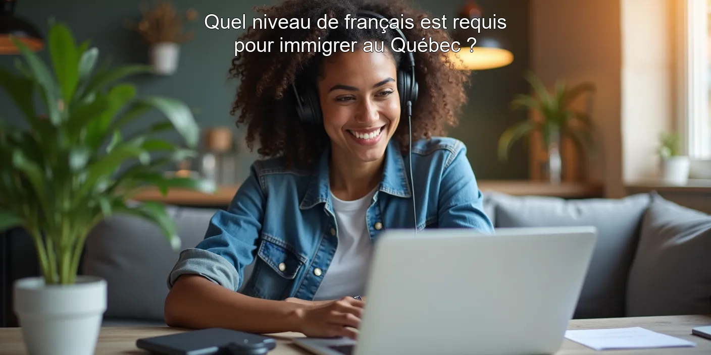 Quel niveau de français est requis pour immigrer au Québec ?