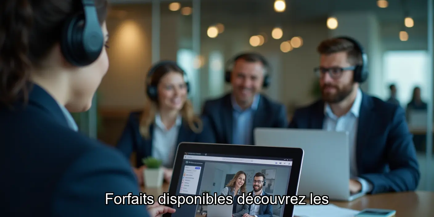 Présentation des différents forfaits disponibles