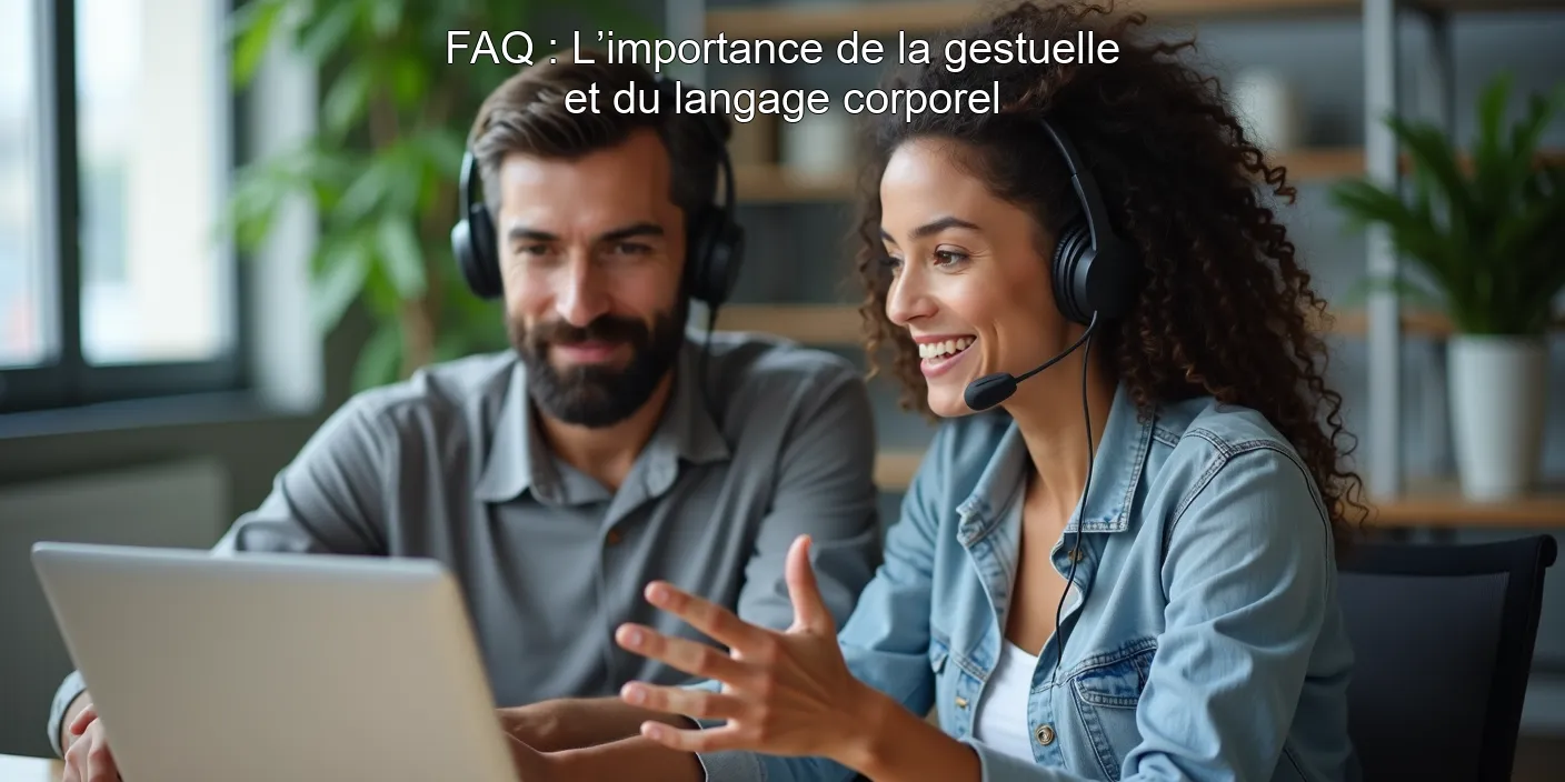 FAQ : L’importance de la gestuelle et du langage corporel