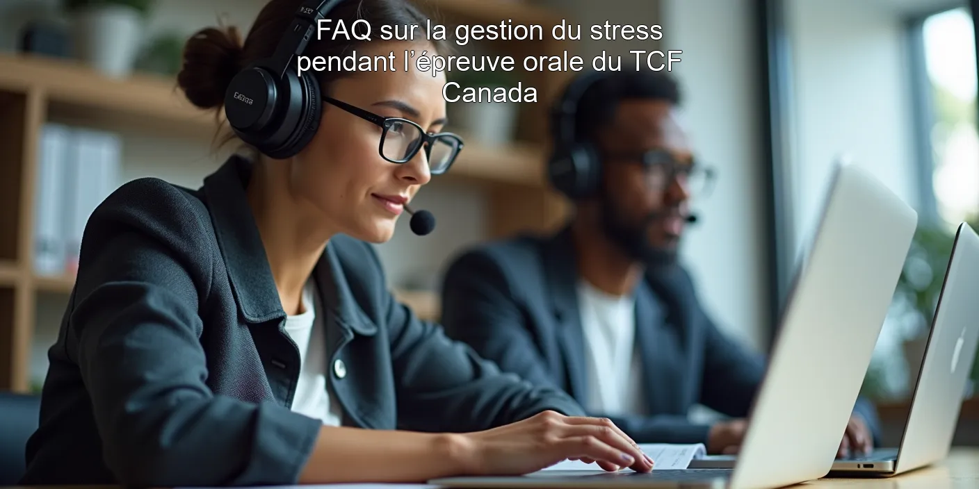 FAQ sur la gestion du stress pendant l’épreuve orale du TCF Canada