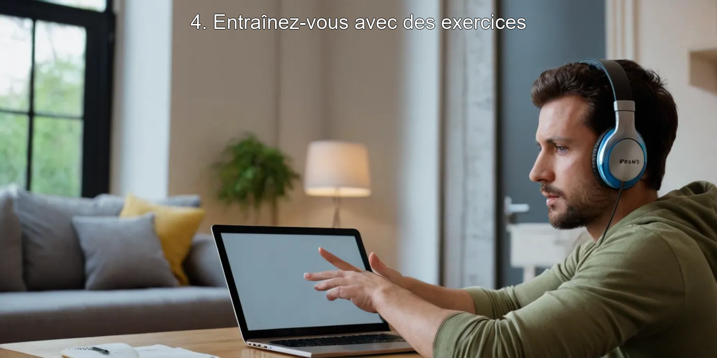 4. Entraînez-vous avec des exercices