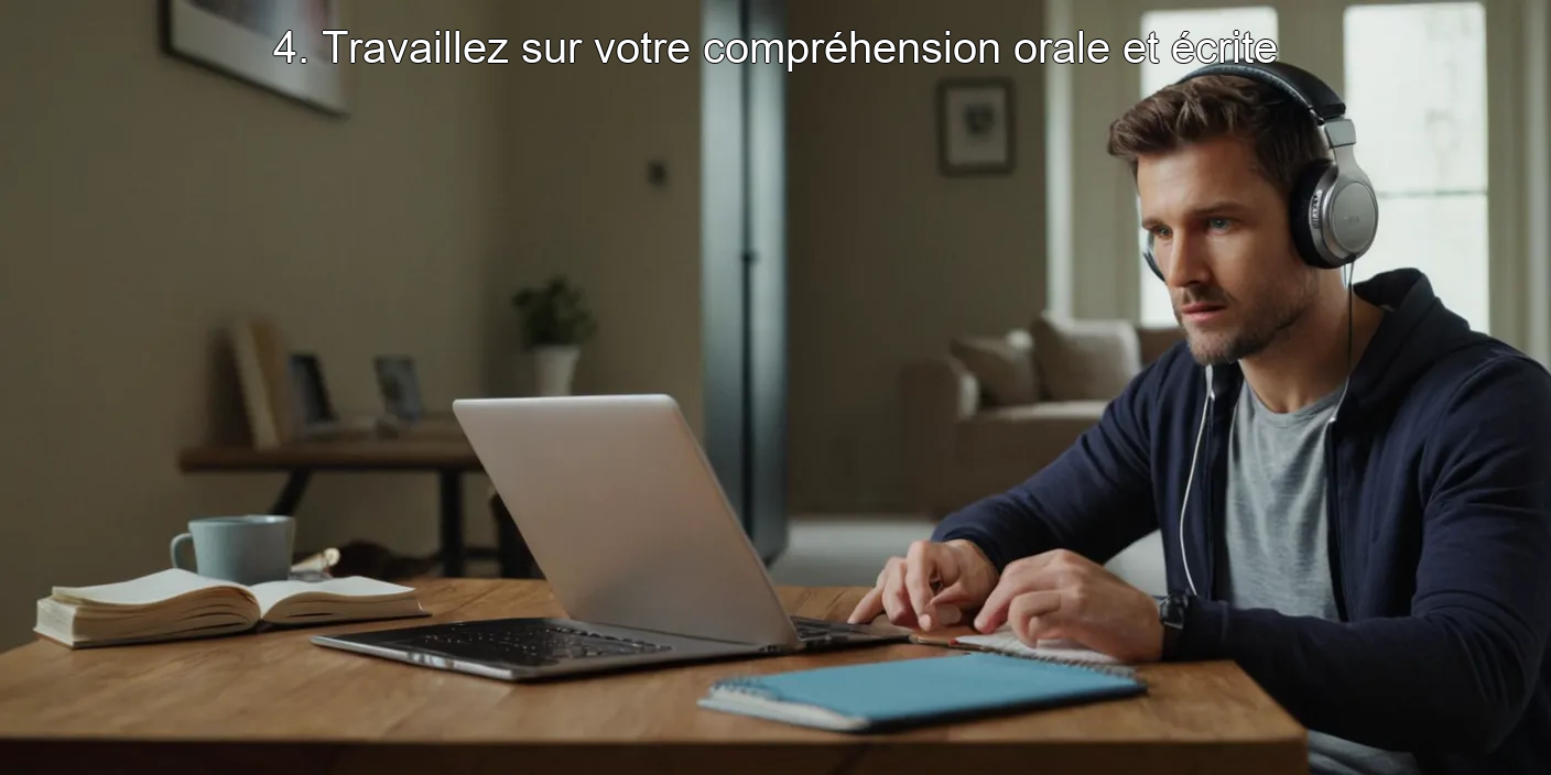 4. Travaillez sur votre compréhension orale et écrite