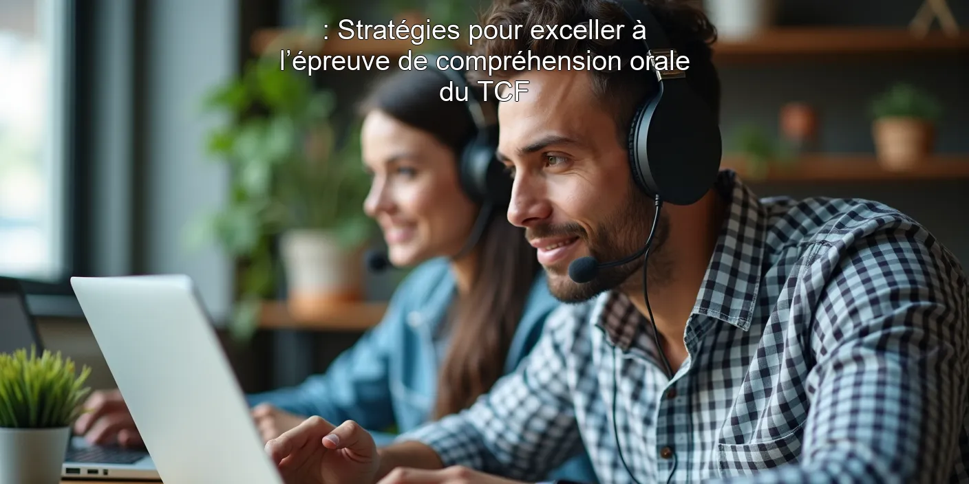 : Stratégies pour exceller à l’épreuve de compréhension orale du TCF
