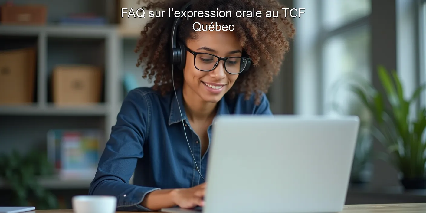 FAQ sur l’expression orale au TCF Québec