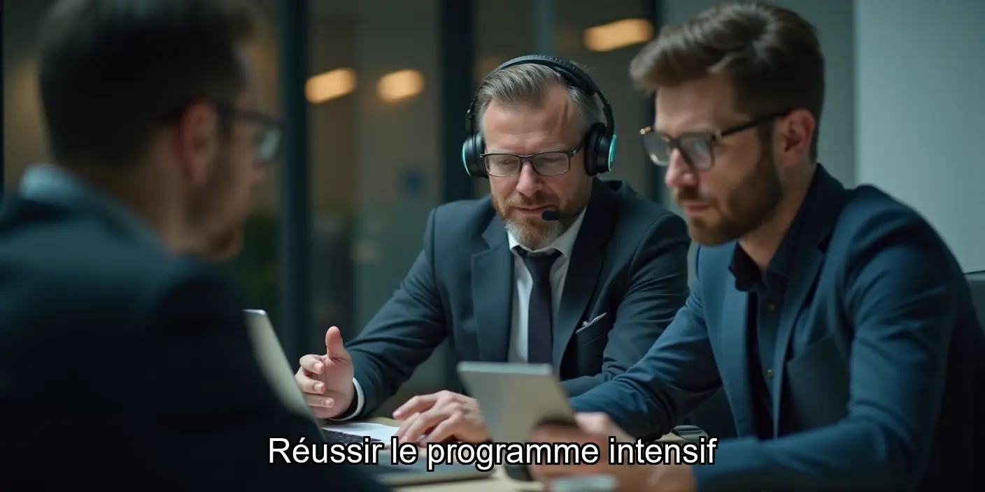Conseils pour tirer profit du programme intensif