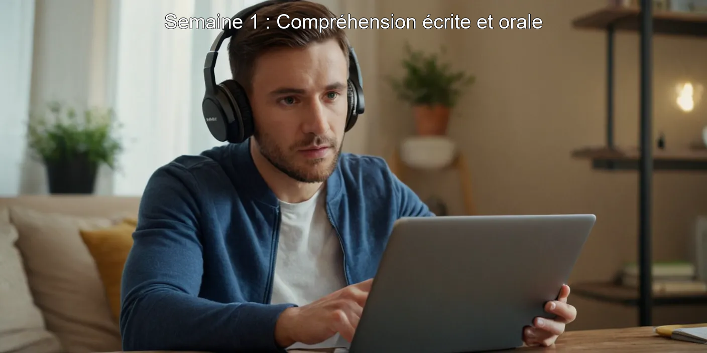 Semaine 1 : Compréhension écrite et orale