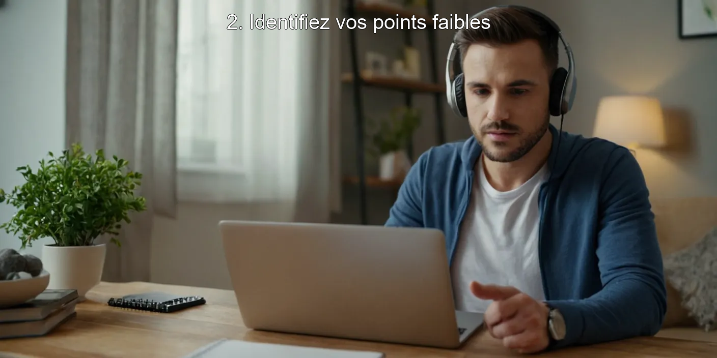 2. Identifiez vos points faibles