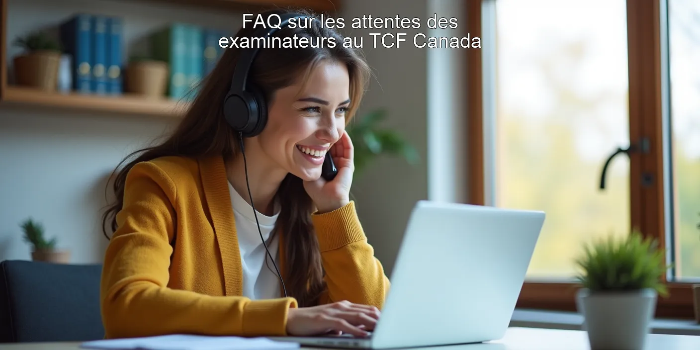 FAQ sur les attentes des examinateurs au TCF Canada