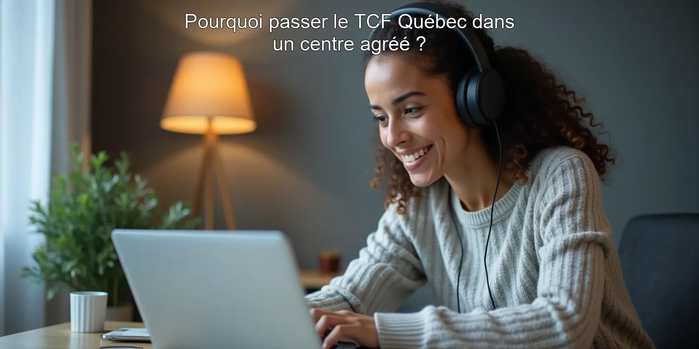 Pourquoi passer le TCF Québec dans un centre agréé ?