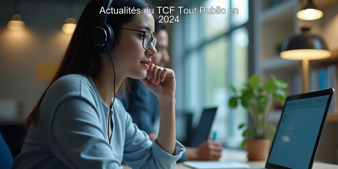 Actualités du TCF Tout Public en 2024