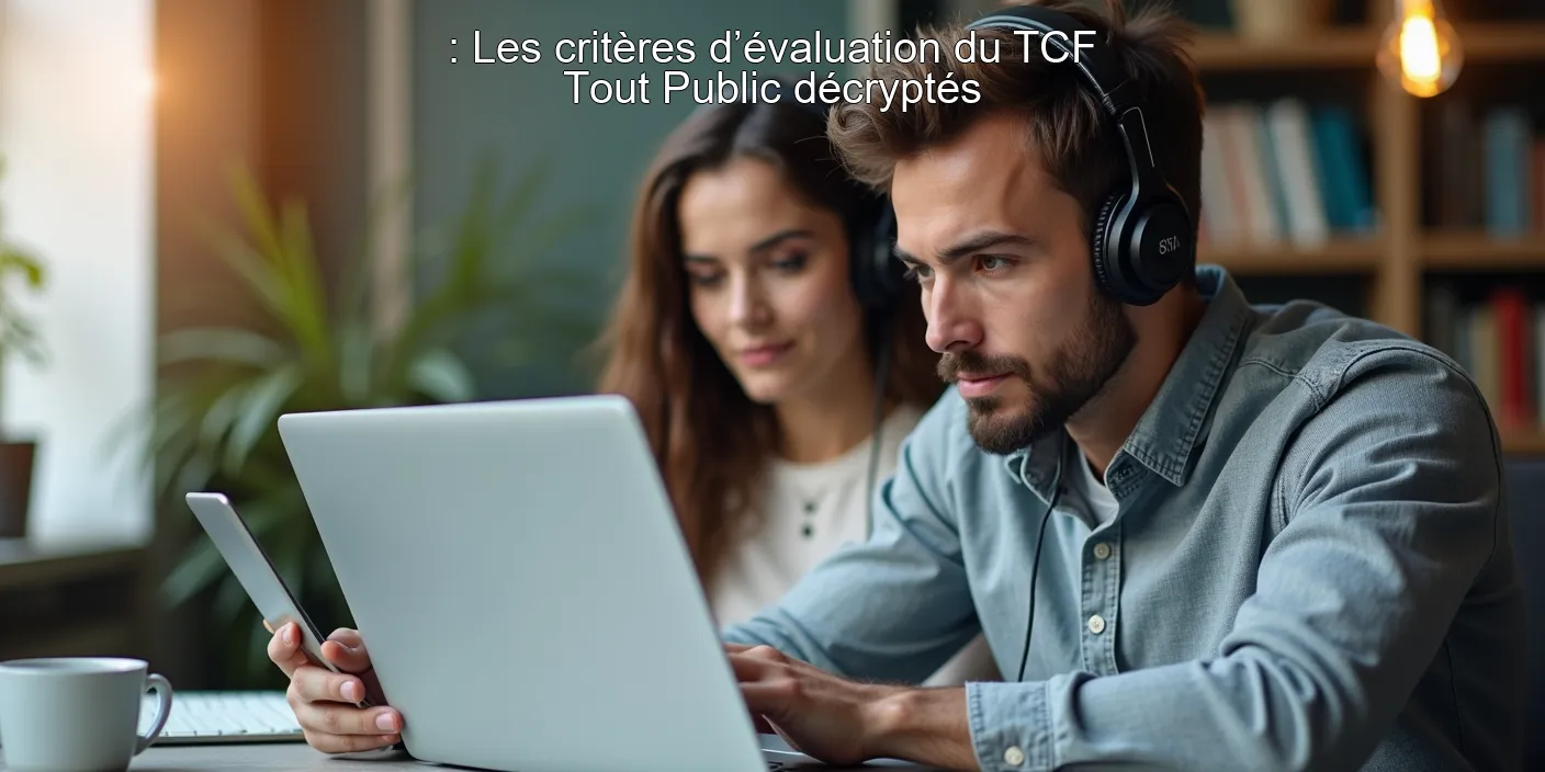 : Les critères d’évaluation du TCF Tout Public décryptés