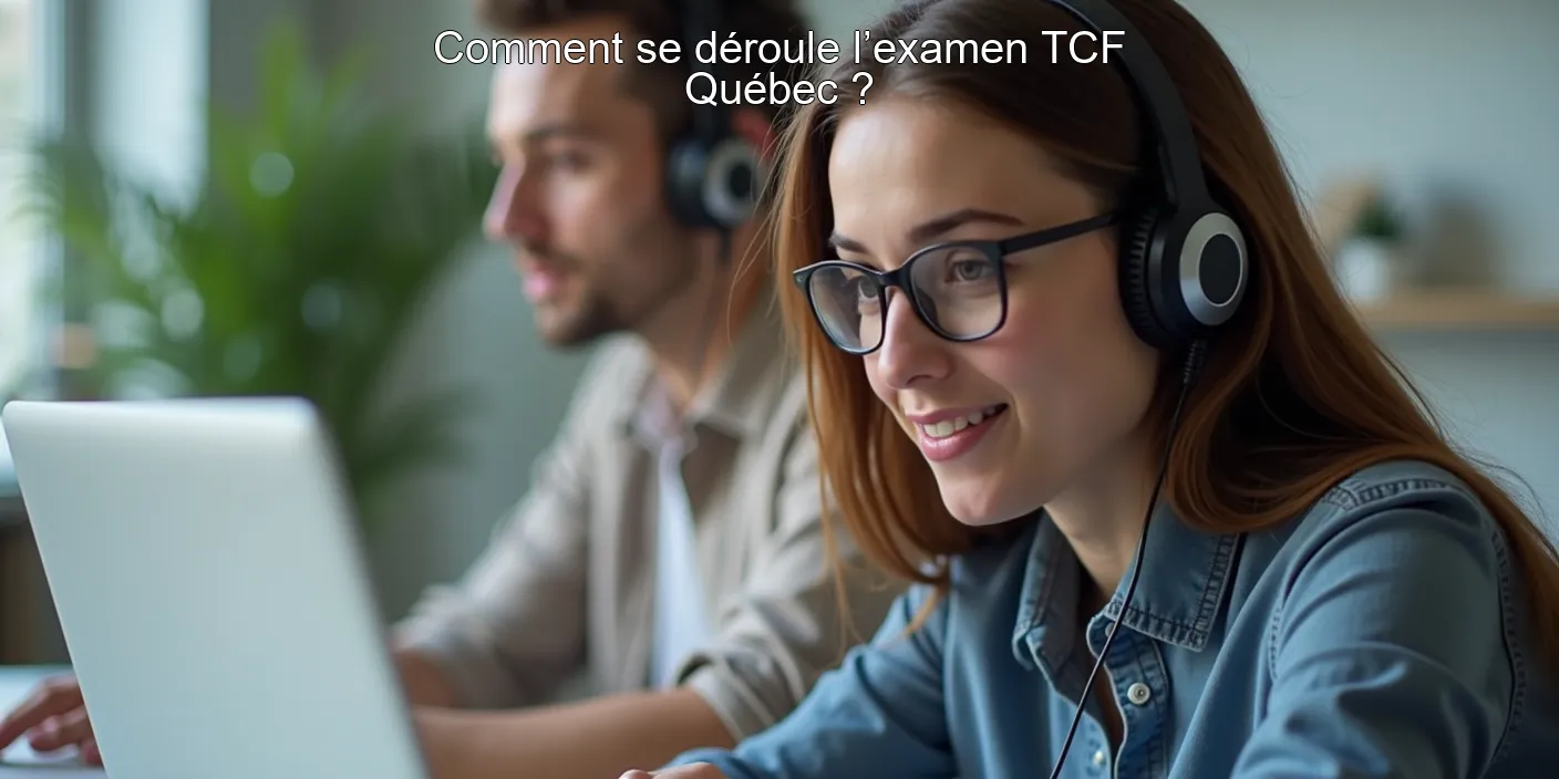Comment se déroule l’examen TCF Québec ?