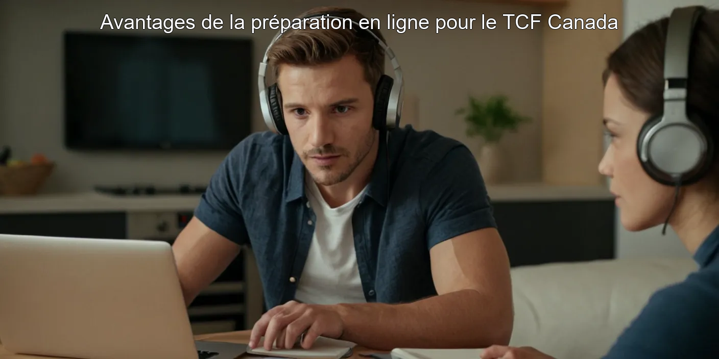 Avantages de la préparation en ligne pour le TCF Canada