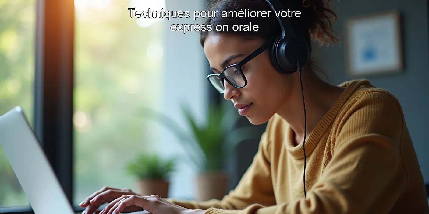 Techniques pour améliorer votre expression orale