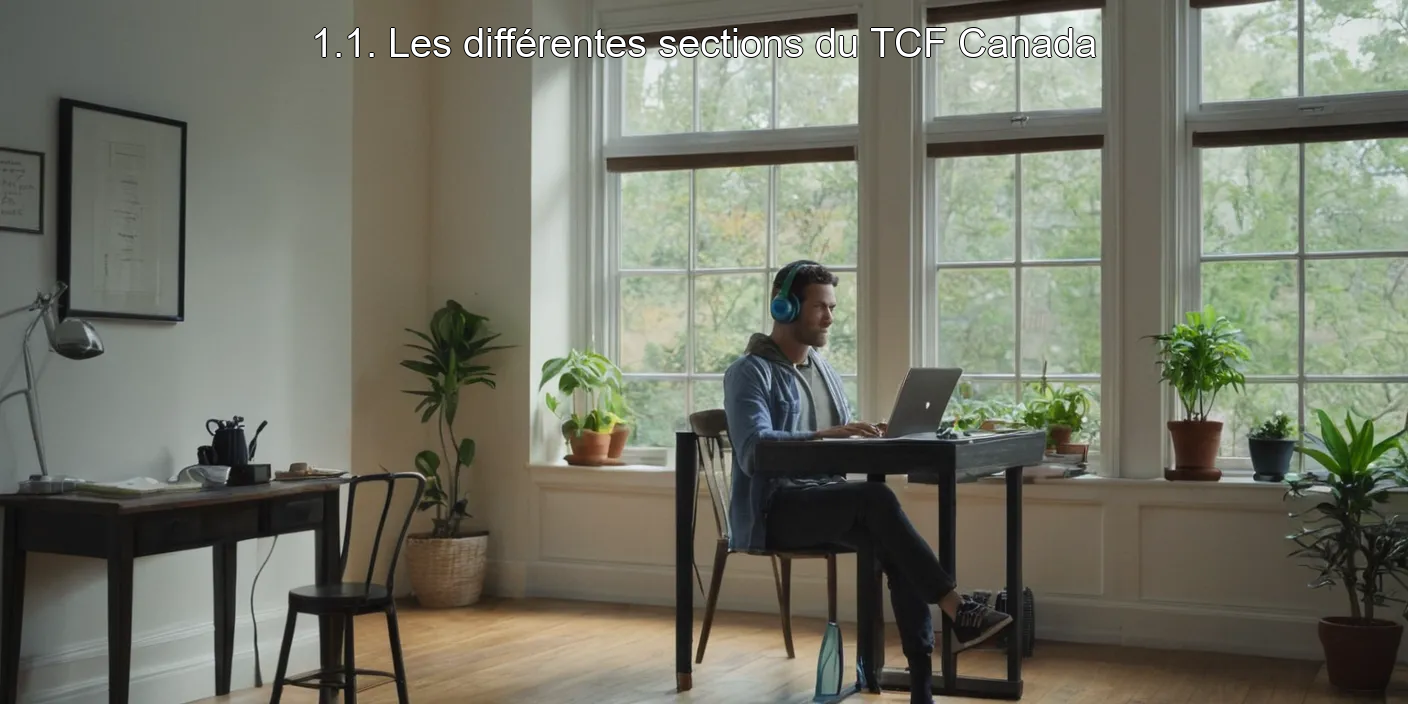 1.1. Les différentes sections du TCF Canada