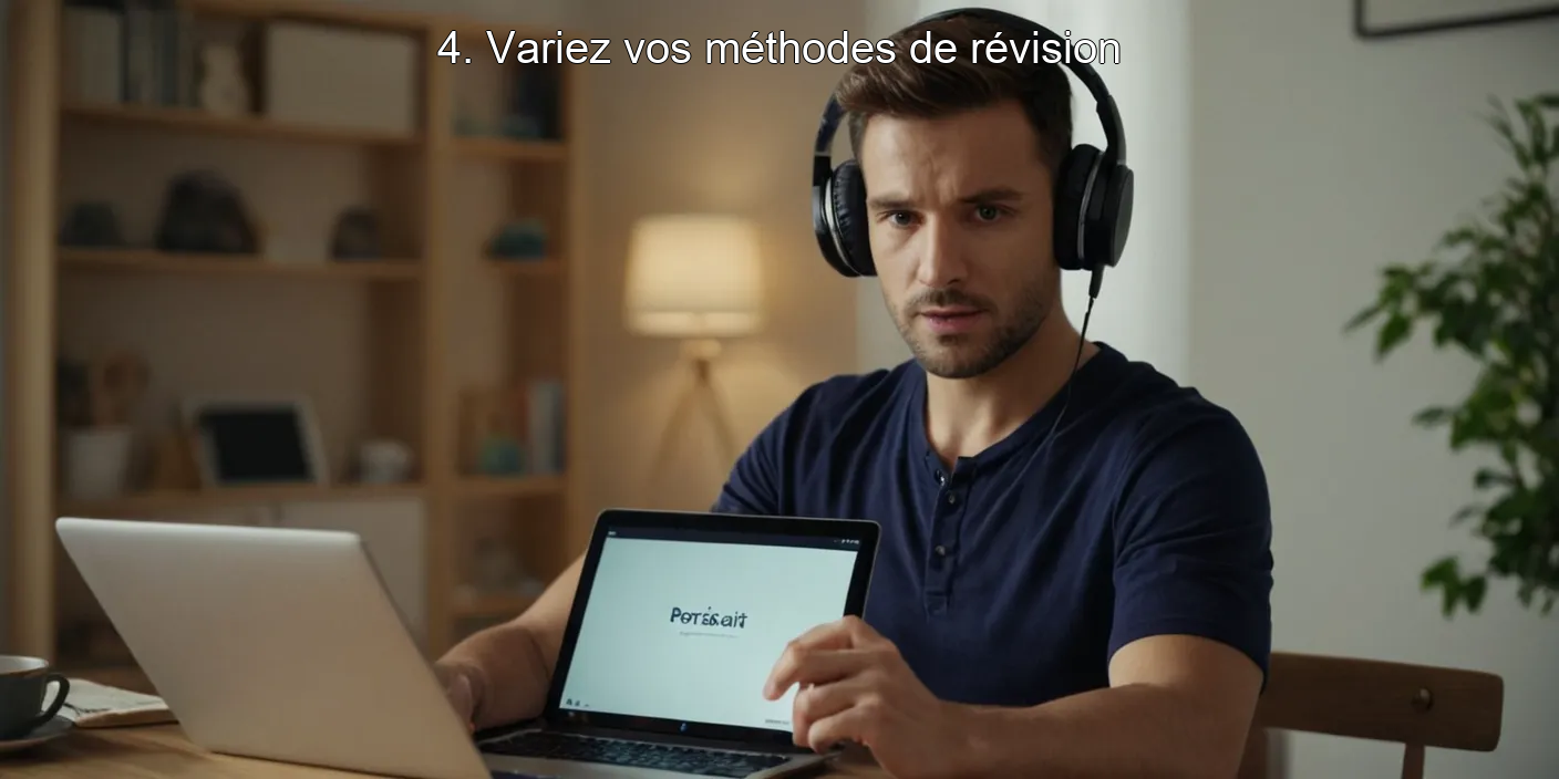 4. Variez vos méthodes de révision