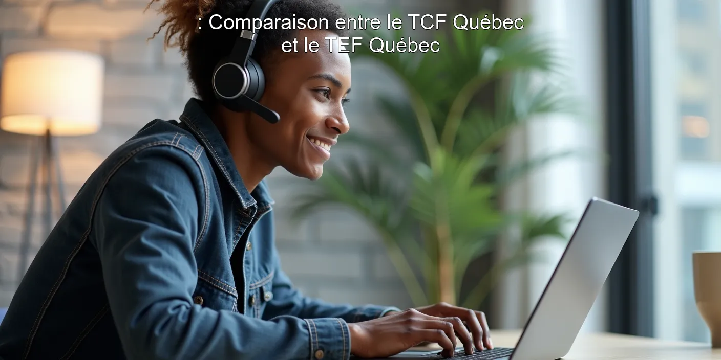 : Comparaison entre le TCF Québec et le TEF Québec