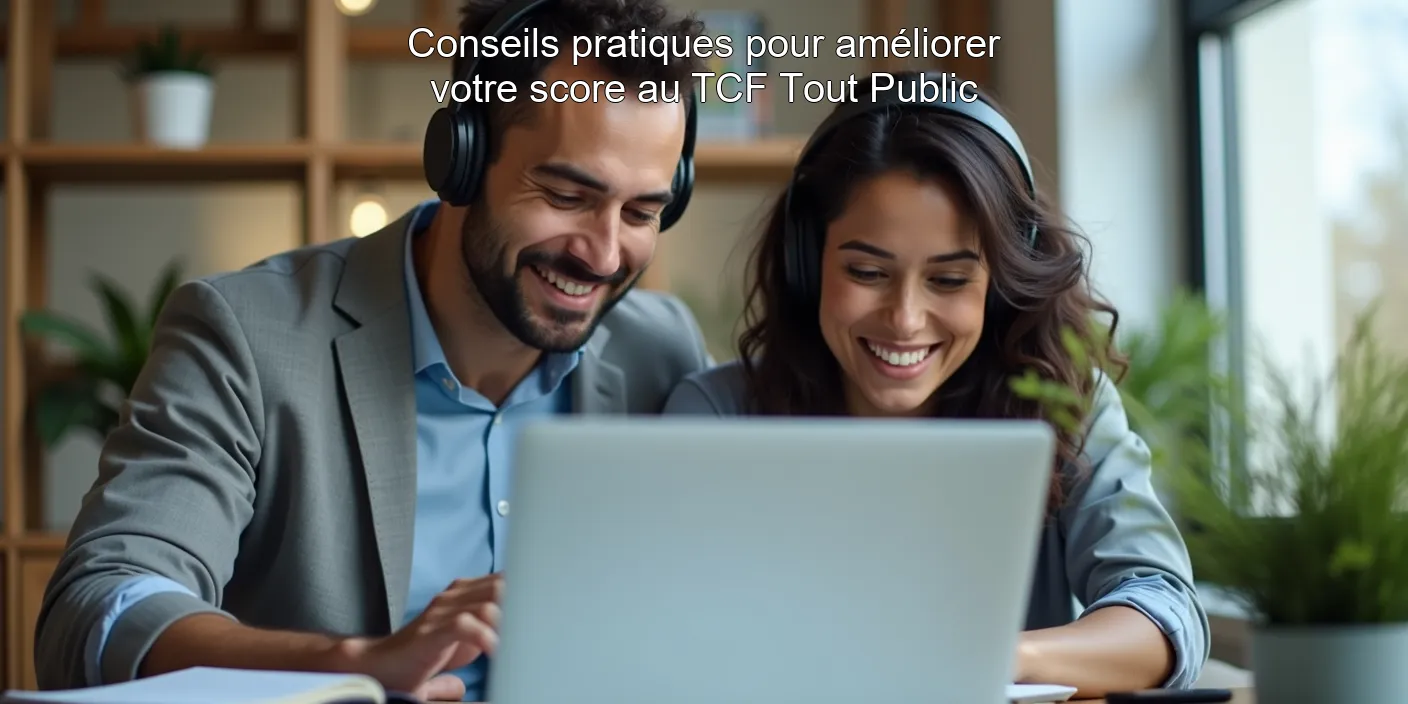Conseils pratiques pour améliorer votre score au TCF Tout Public
