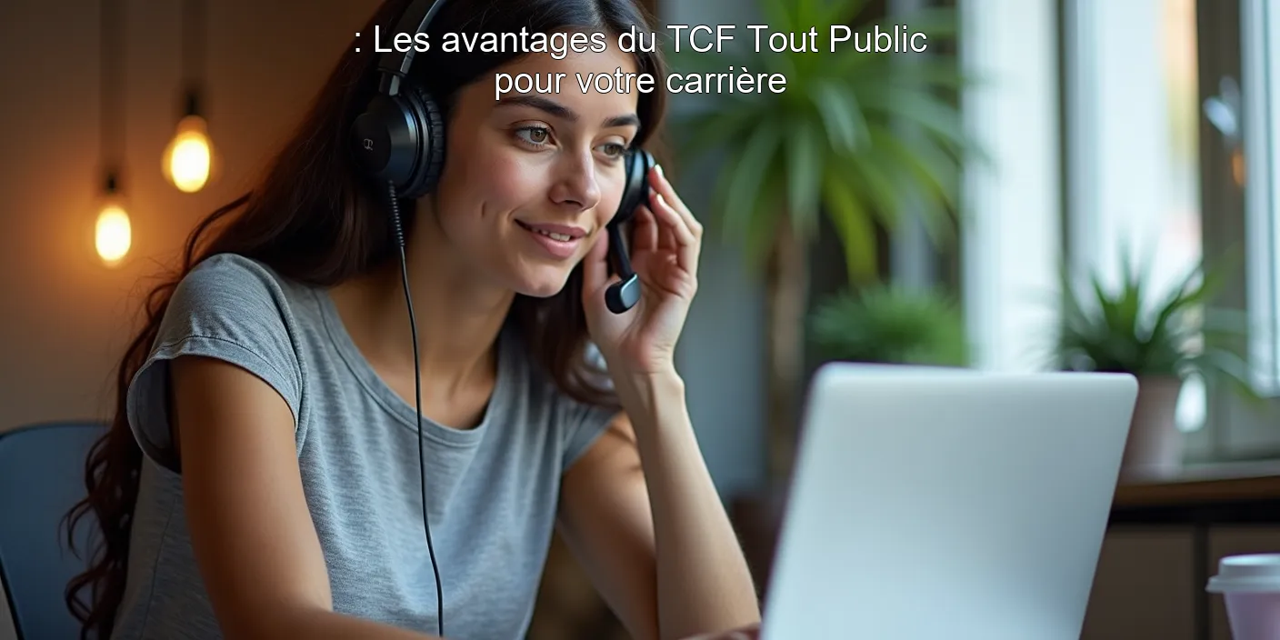 : Les avantages du TCF Tout Public pour votre carrière