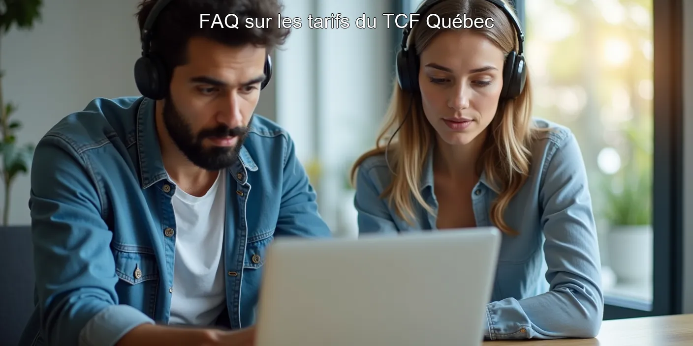 FAQ sur les tarifs du TCF Québec