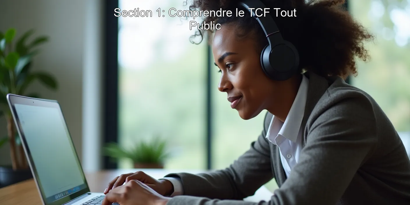 Section 1: Comprendre le TCF Tout Public