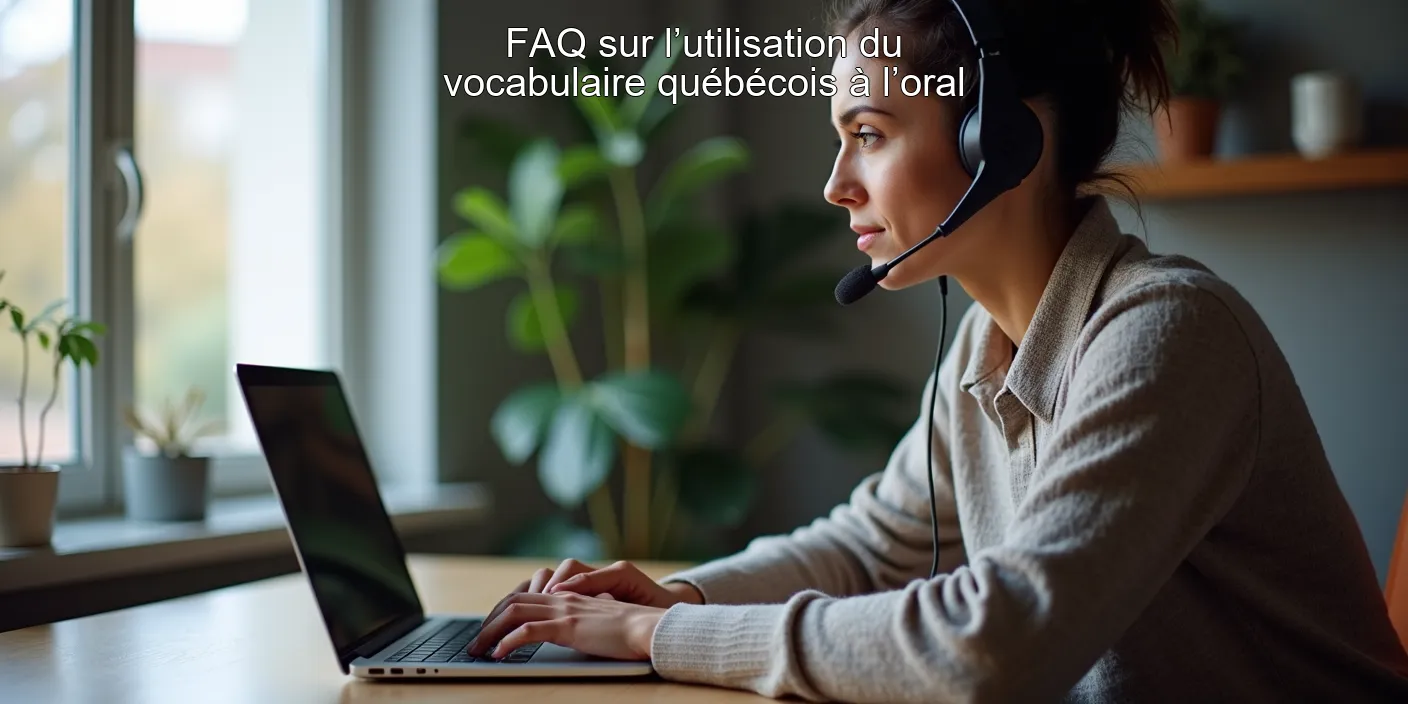 FAQ sur l’utilisation du vocabulaire québécois à l’oral