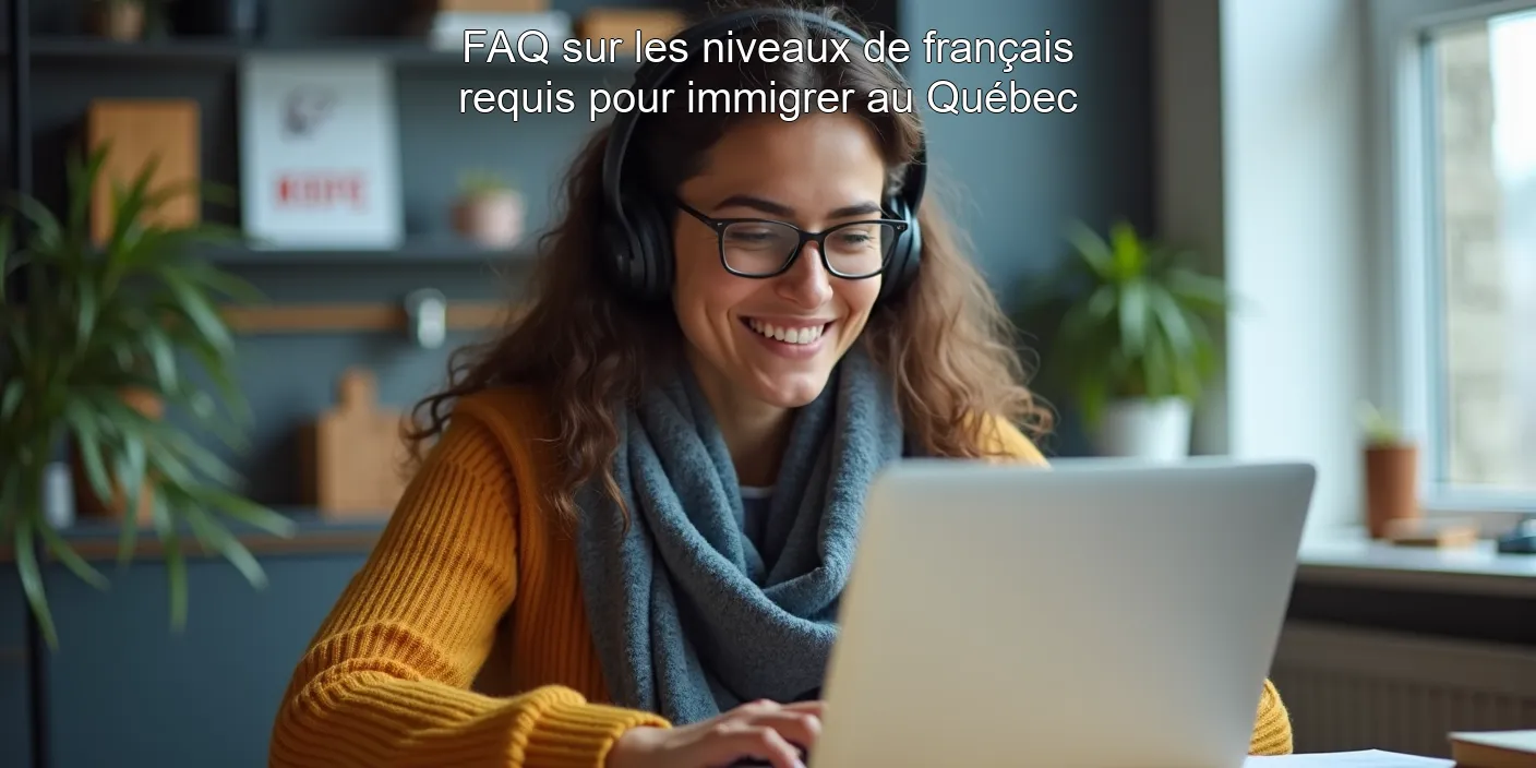 FAQ sur les niveaux de français requis pour immigrer au Québec