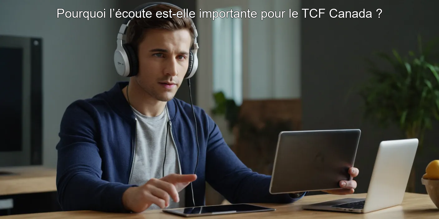 Pourquoi l’écoute est-elle importante pour le TCF Canada ?