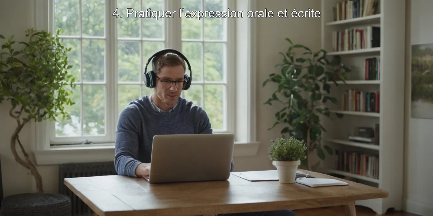 4. Pratiquer l’expression orale et écrite